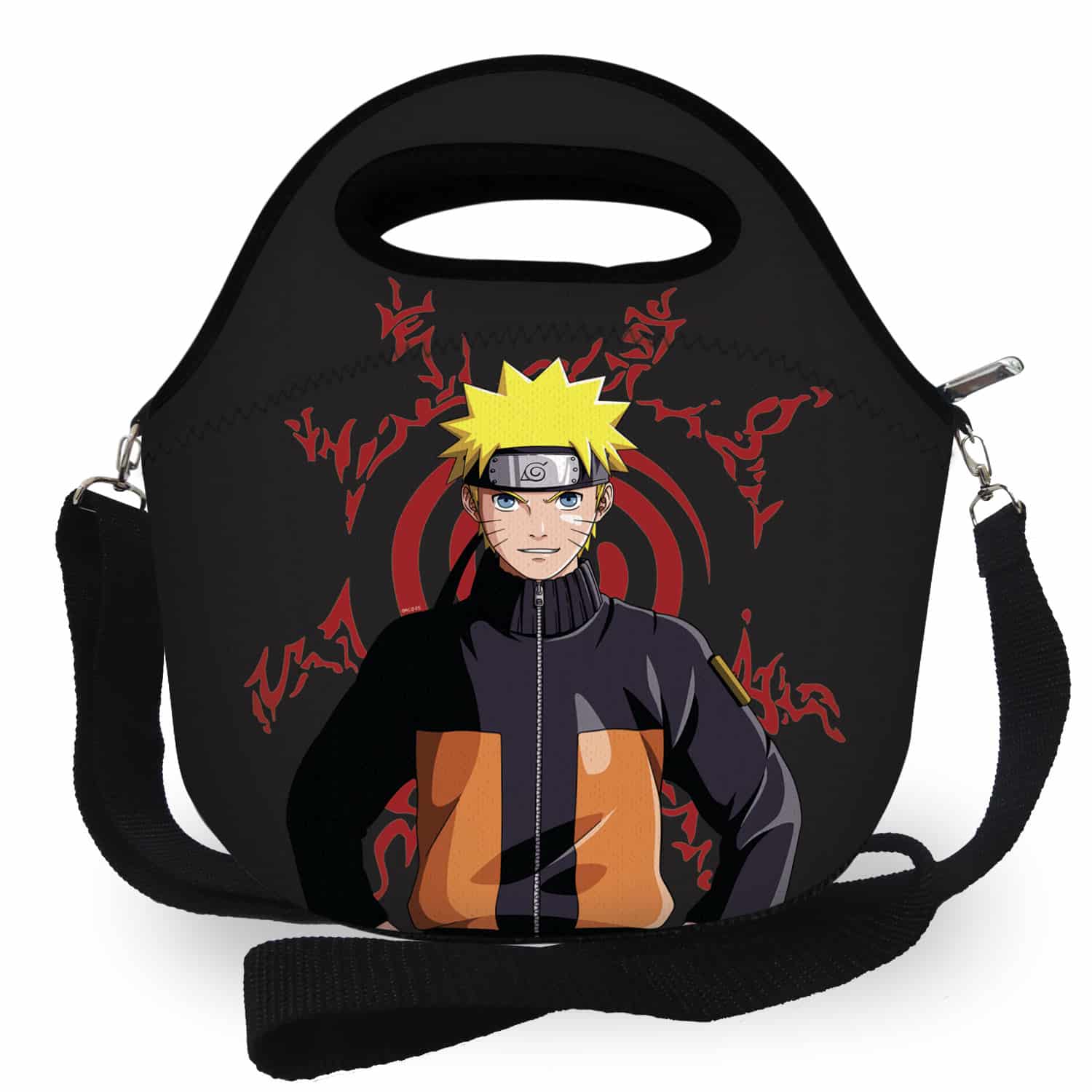 Mochila Escolar Infanto- Juvenil Naruto Uzumaki Anime Desenho em