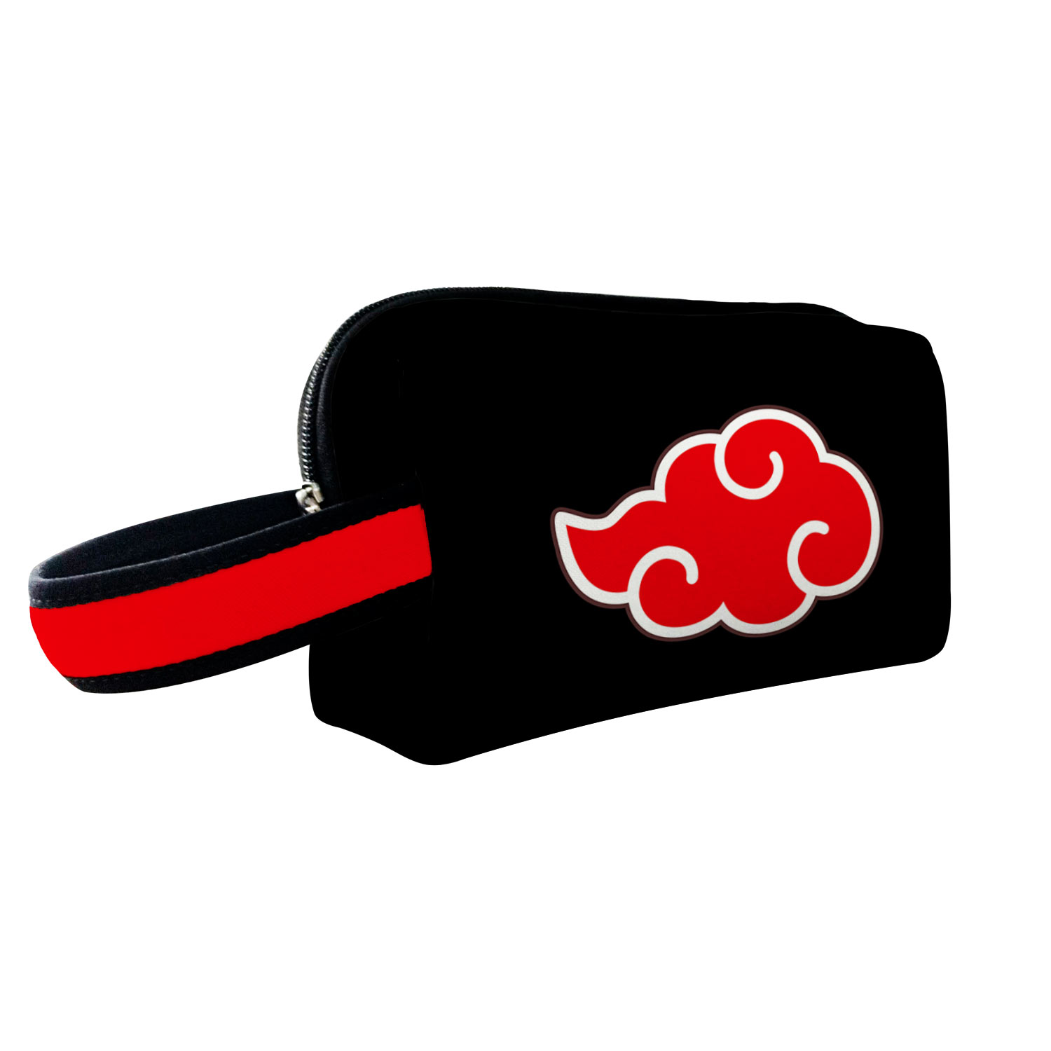 Kit Escolar Premium com Mochila Infantil de Rodinhas com Lancheira Térmica  e Estojo Grande com Alça ISOPRENE Akatsuki Nuvem Grande